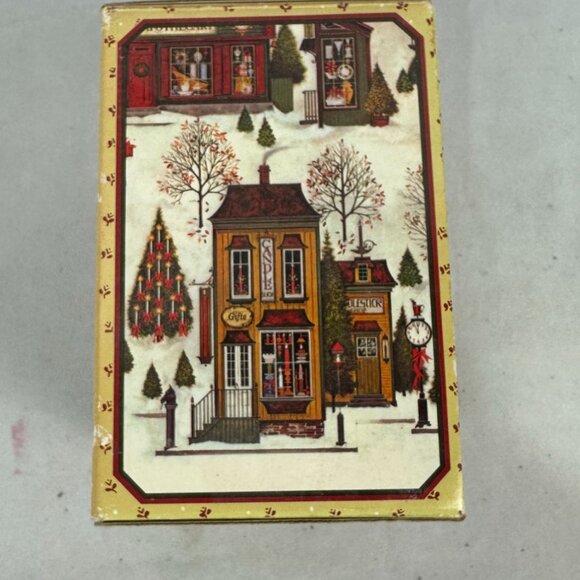 Avon Celebrates A Country Christmas McConnells Corners General Store Ceramic Box - Picture 2 of 10